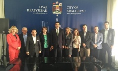 16 May 2015 The members of the Economic Caucus in Kragujevac, Raca and Topola